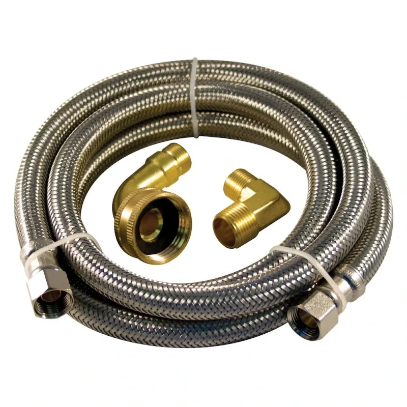 Stainless Steel Dishwasher Flex Connector Kit