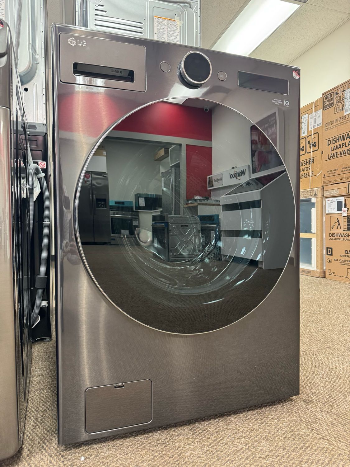 Open Box - Scratch & Dent LG Front Load Washer WM6700HBA