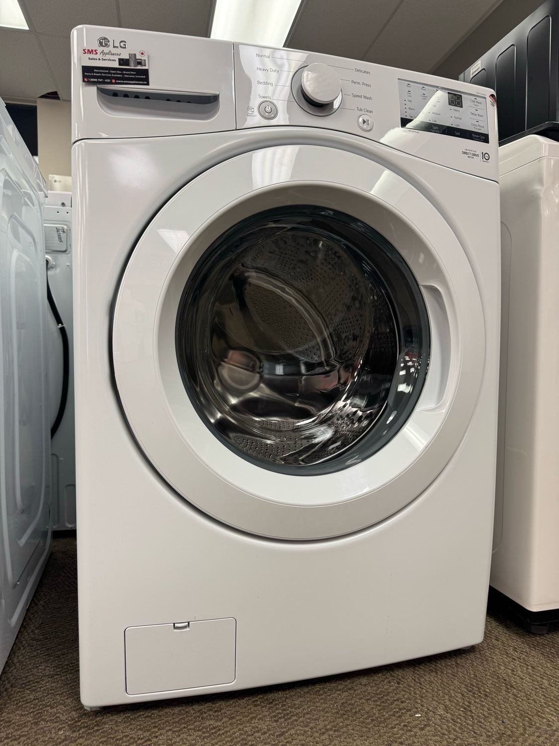 Open Box - Scratch & Dent LG Front Load Washer WM3400CW