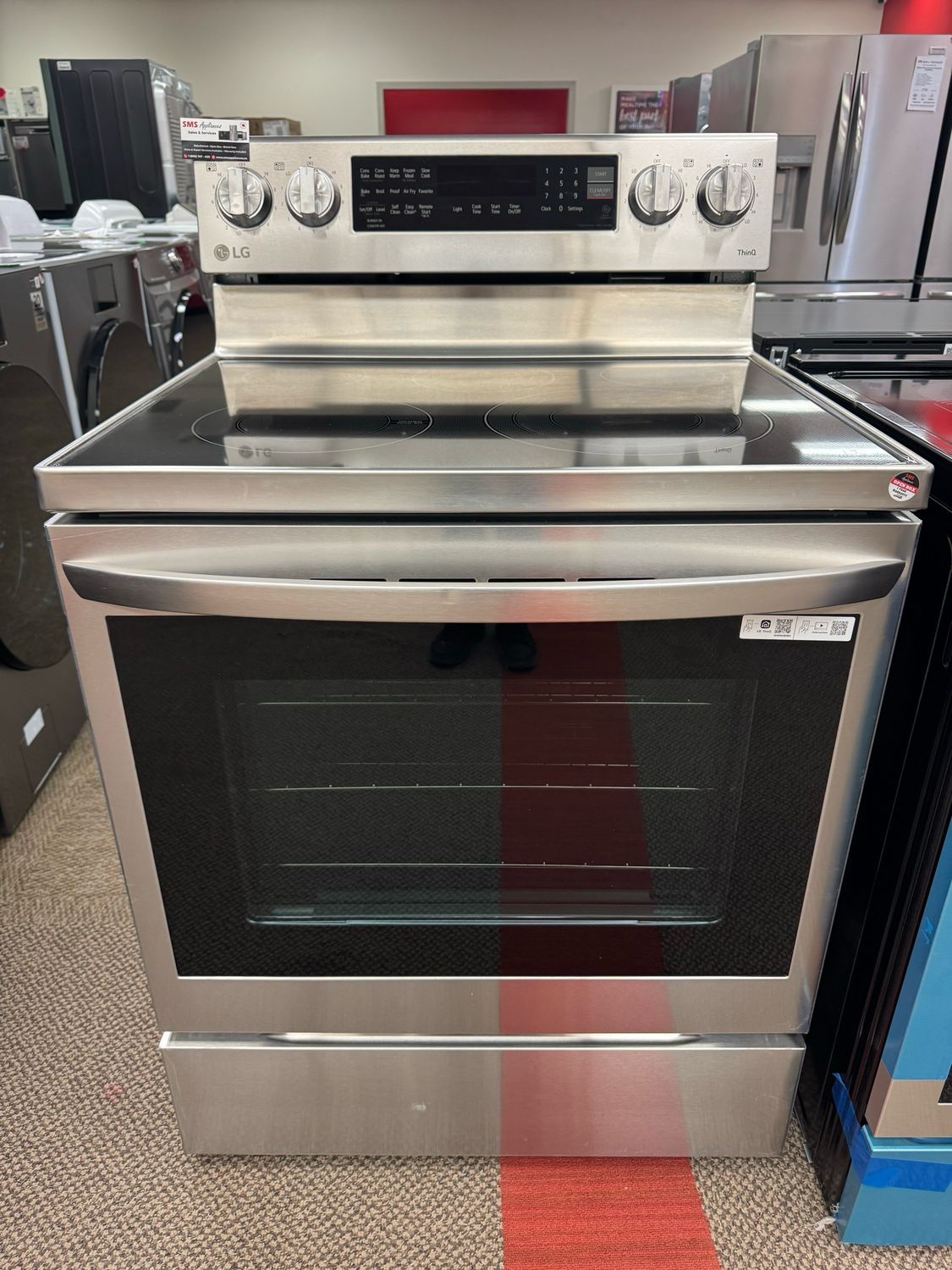 Open Box - Scratch & Dent LG Glass Top Stove LRER6325