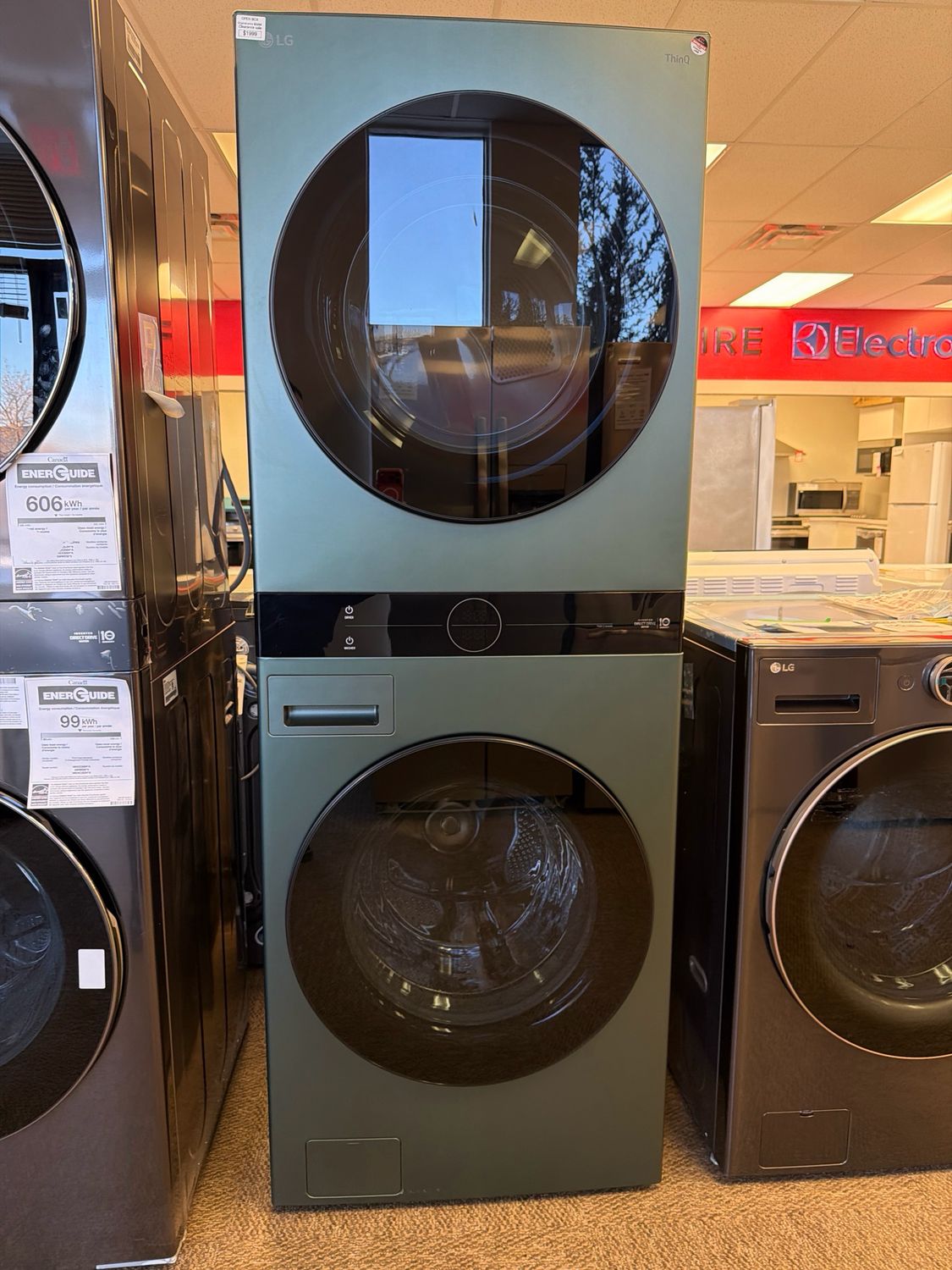 Open Box LG Laundry Tower WKEX200HGA