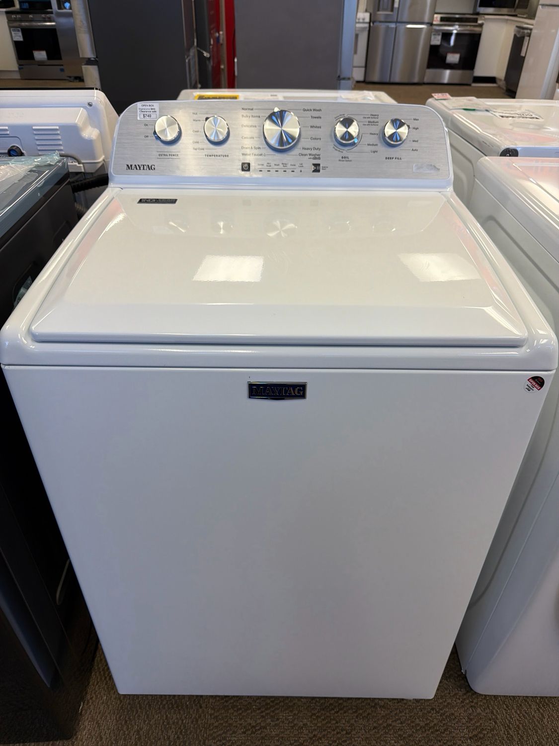 Open Box Maytag Top Load Washer MVW5035MW