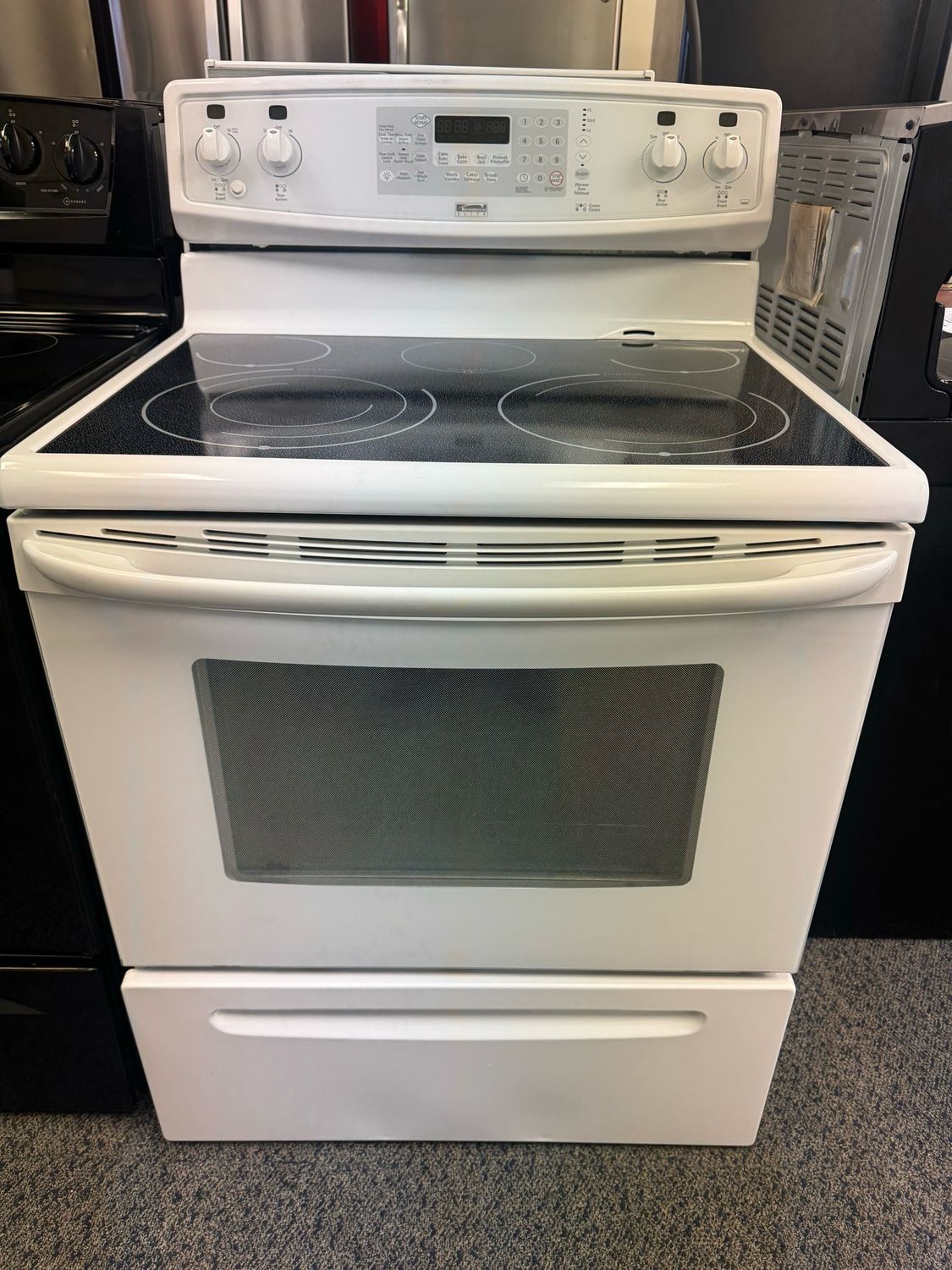 Kenmore Glass Top Stove C970-6883 Kenmore Glass Top Stove C970-6883