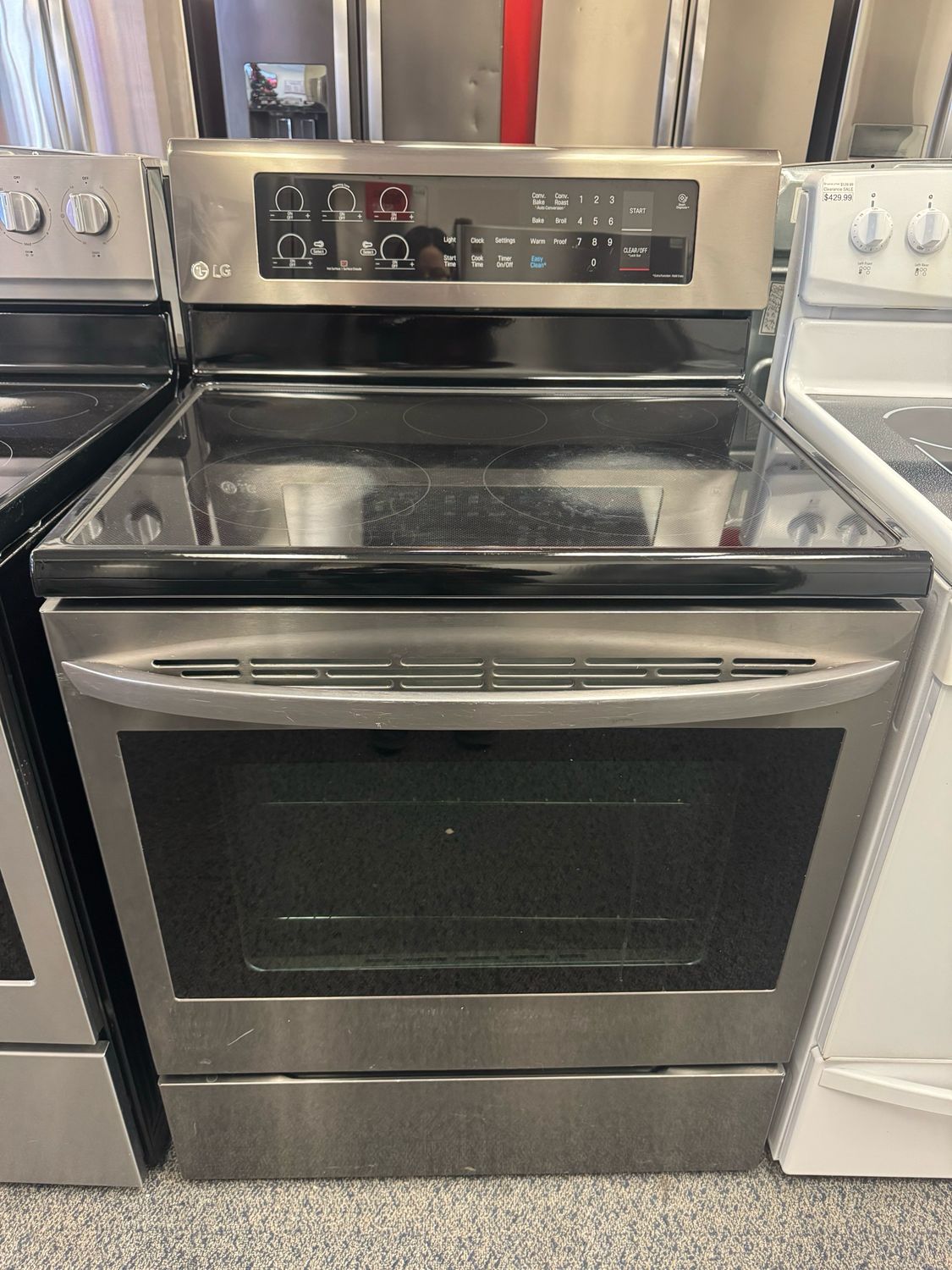 LG Glass Top Stove LRE3193BD