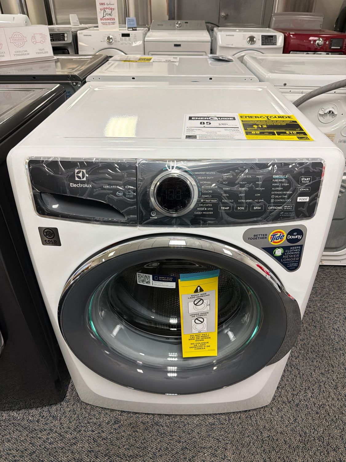 Open Box Electrolux Washer ELFW7537AW2