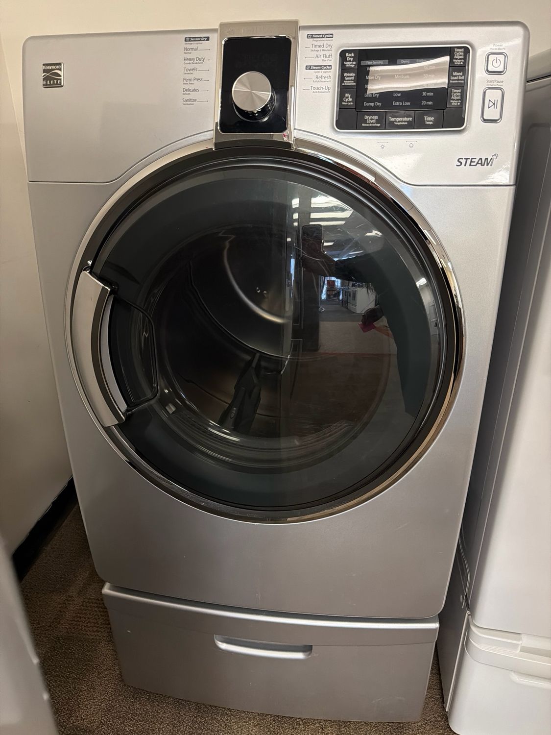 Refurbished Kenmore Dryer With Pedestal 592-89087