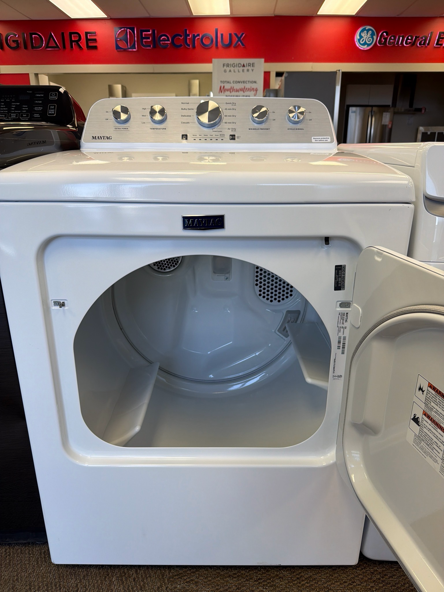 Open Box Maytag Electric Dryer YMED5030MW