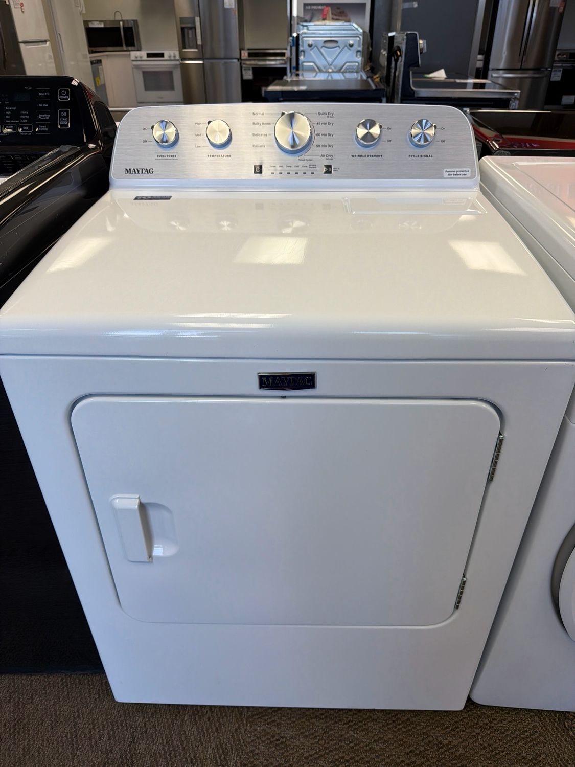 Open Box Maytag Electric Dryer YMED5030MW Open Box Maytag Electric Dryer YMED5030MW
