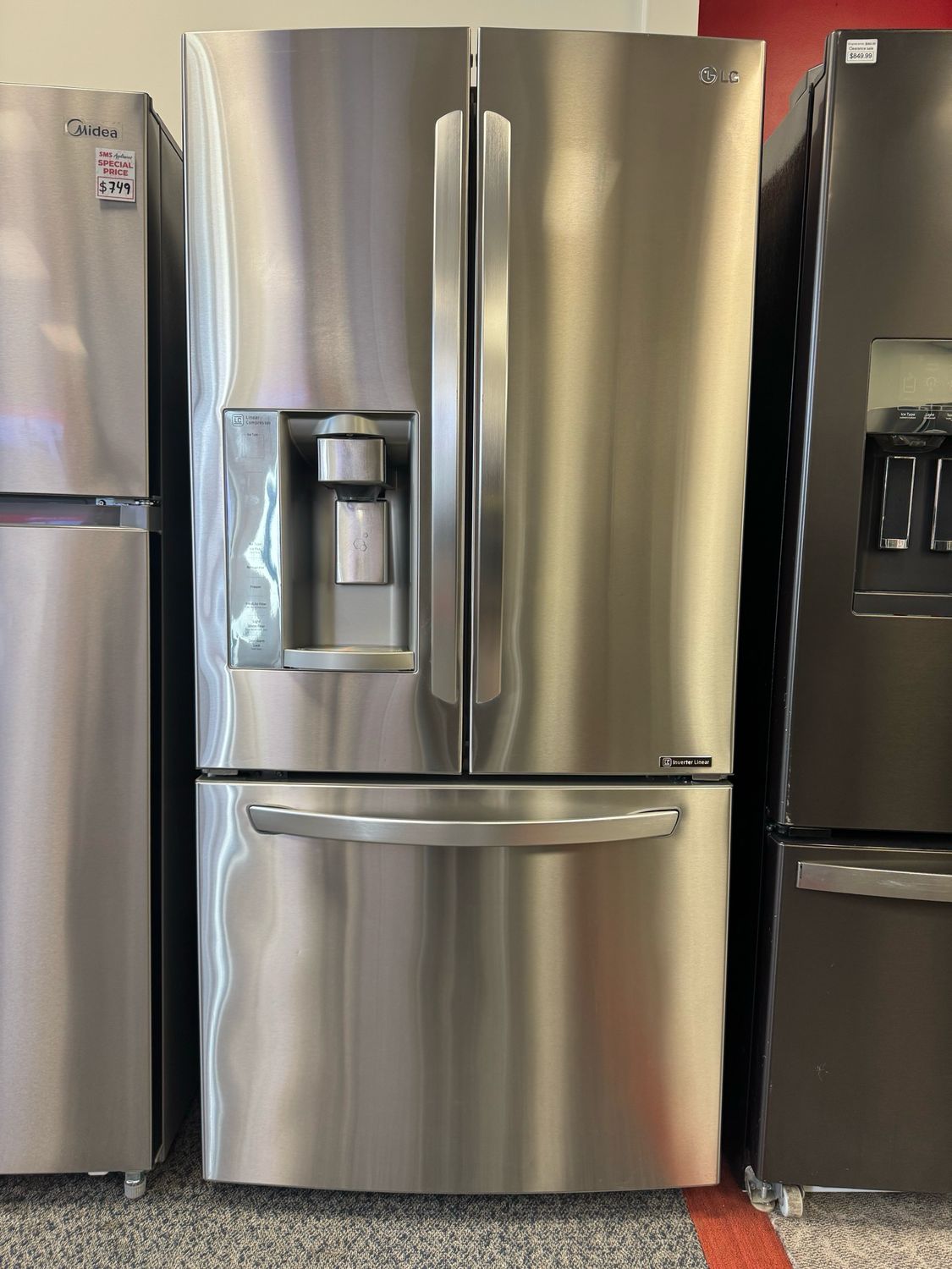LG 33” French Door Fridge LFX324623S