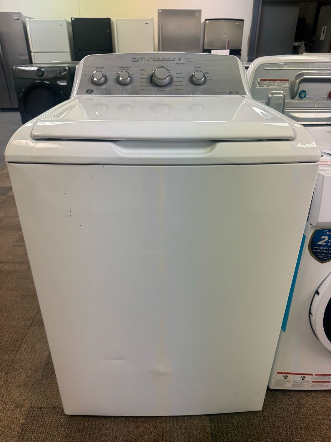 GE Top Load Washer GTW550BMR0WS