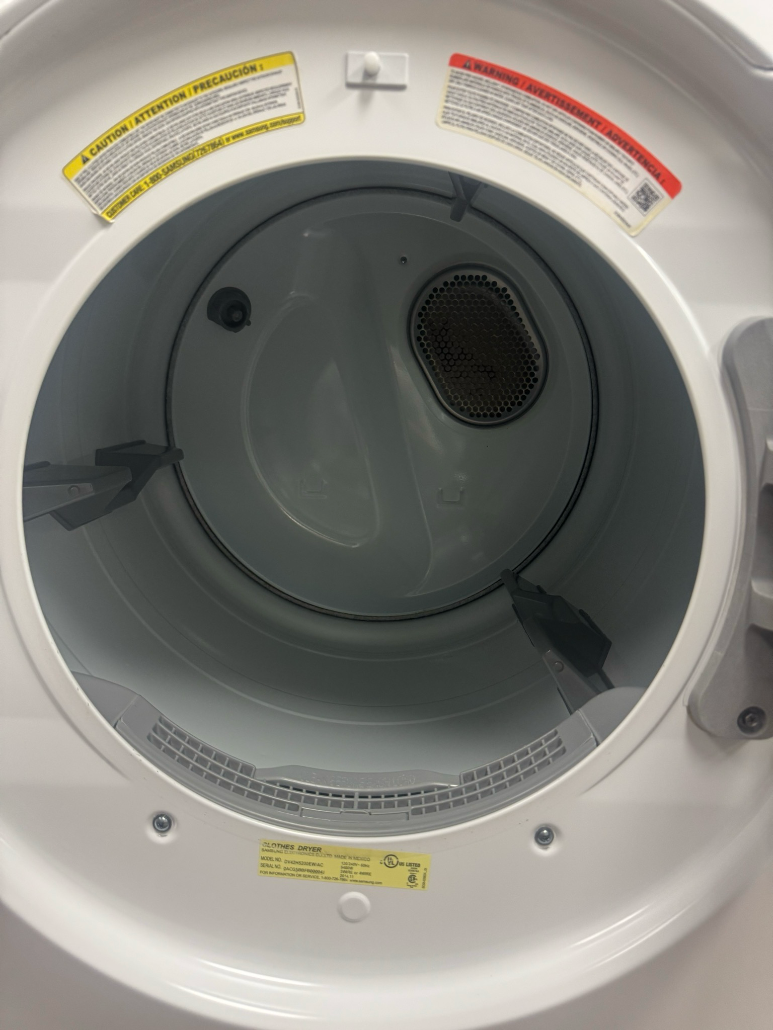 Samsung Dryer DV42H520EW-AC
