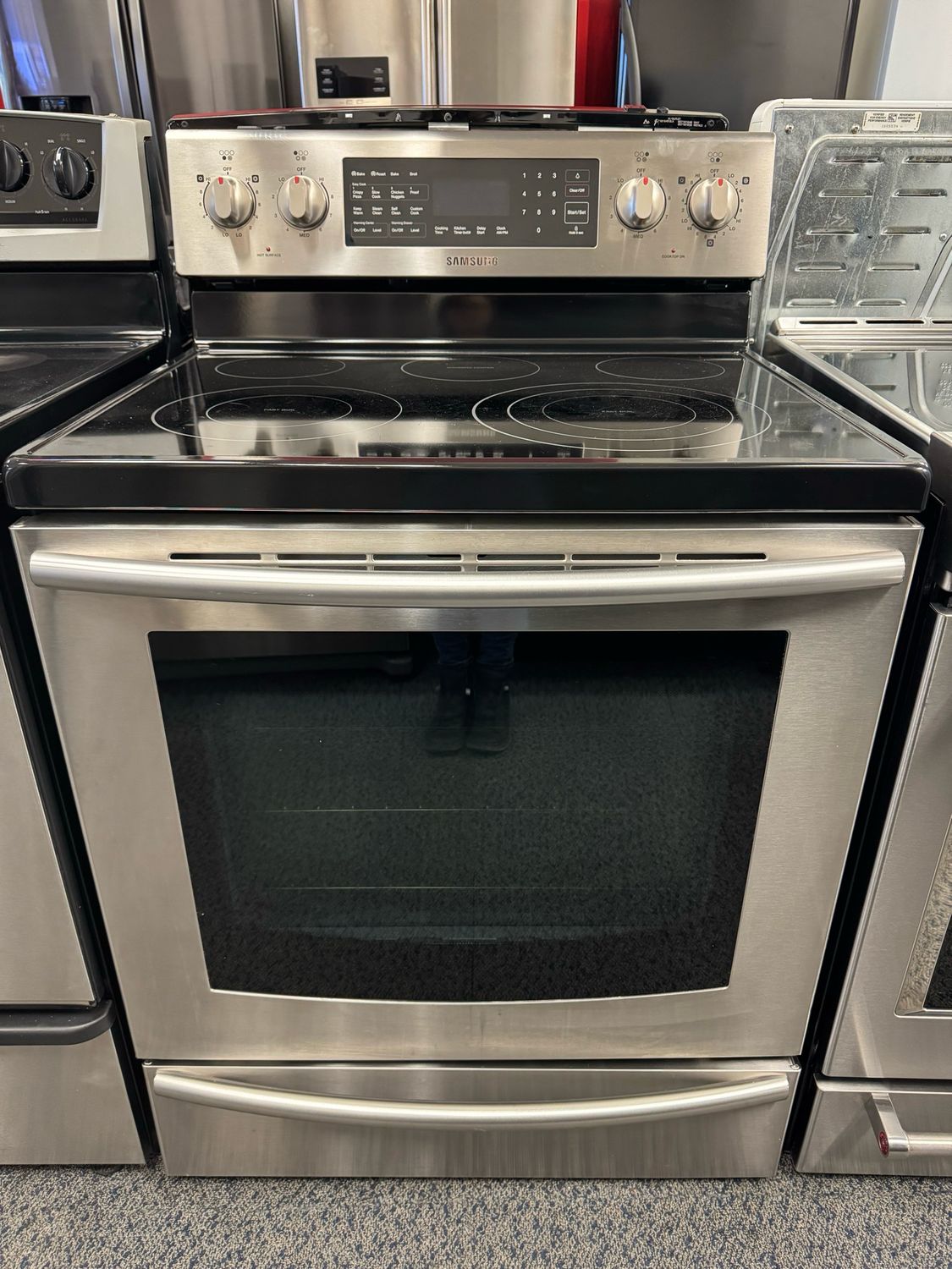 Samsung Glass Top Stove NE597R0ABSR/AC