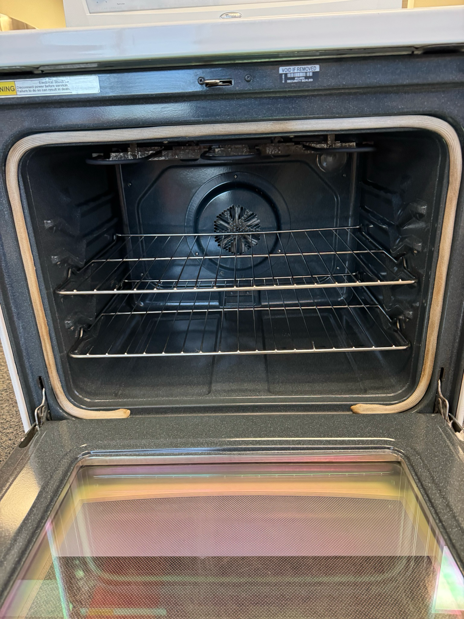 Whirlpool Glass Top Stove GERC4110PQ