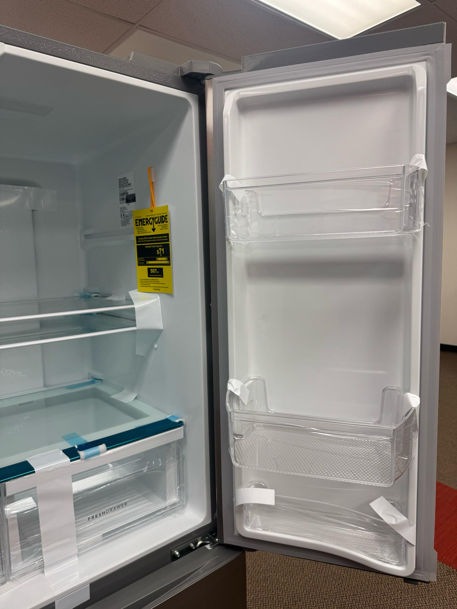 Open Box - Frigidaire 33” 4-Door Fridge FRQG1721AV