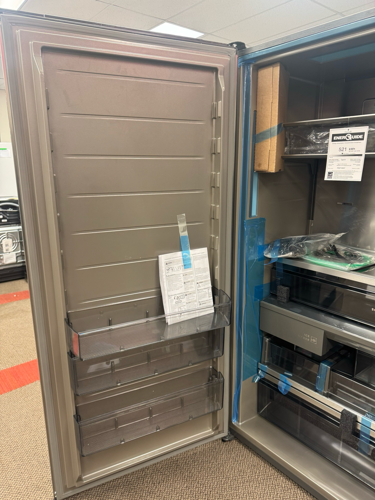 Open Box - Frigidaire Professional Upright Freezer 19 cu.ft PRDF1922AF