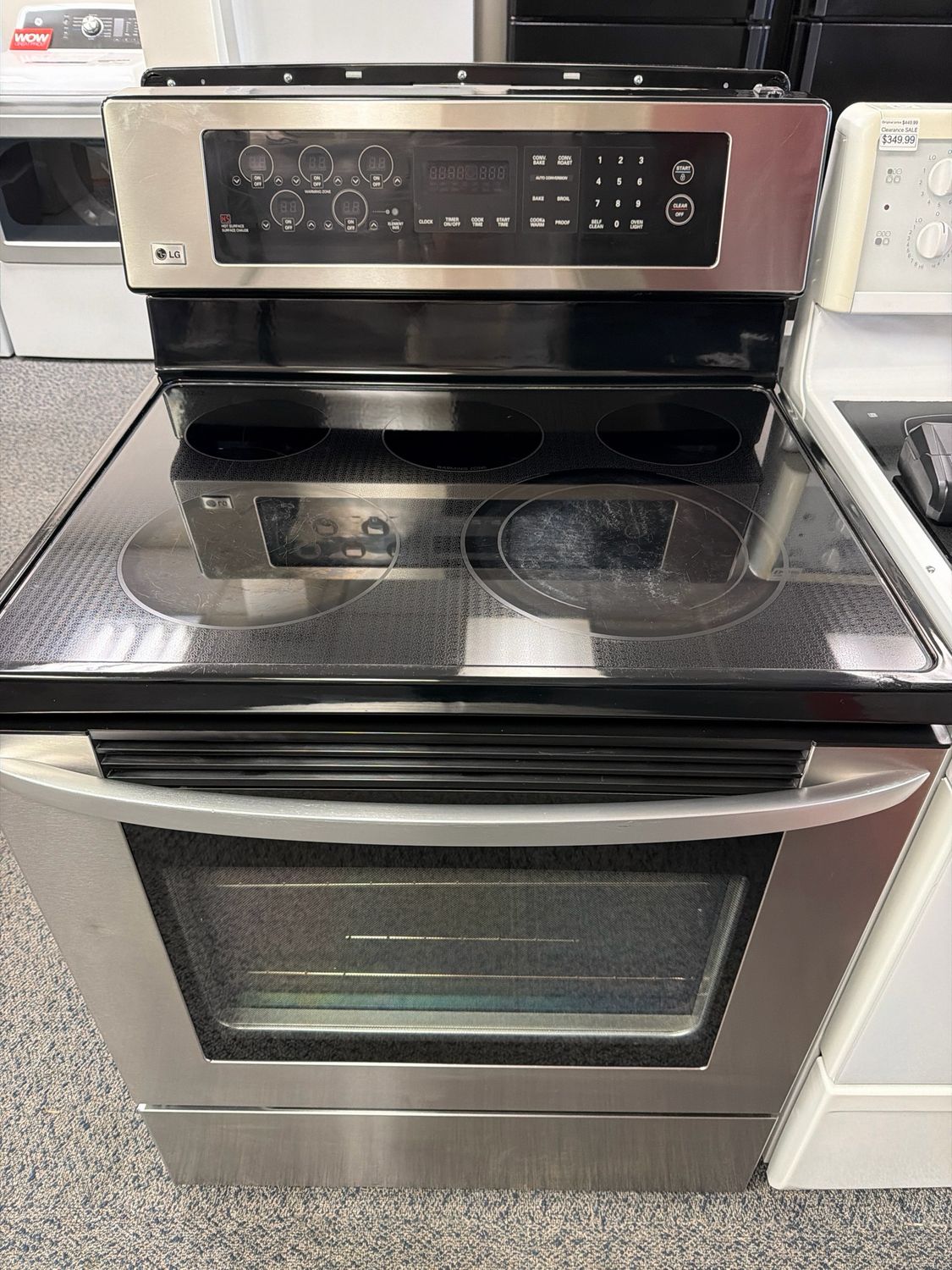Refurbished Lg Glass Top Stove LSB5682SS
