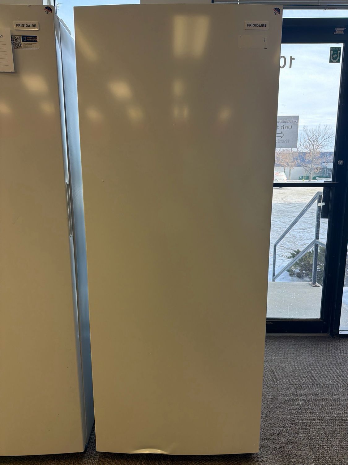 Open Box Frigidaire Freezer 18.3 Cub FFUE1826AW