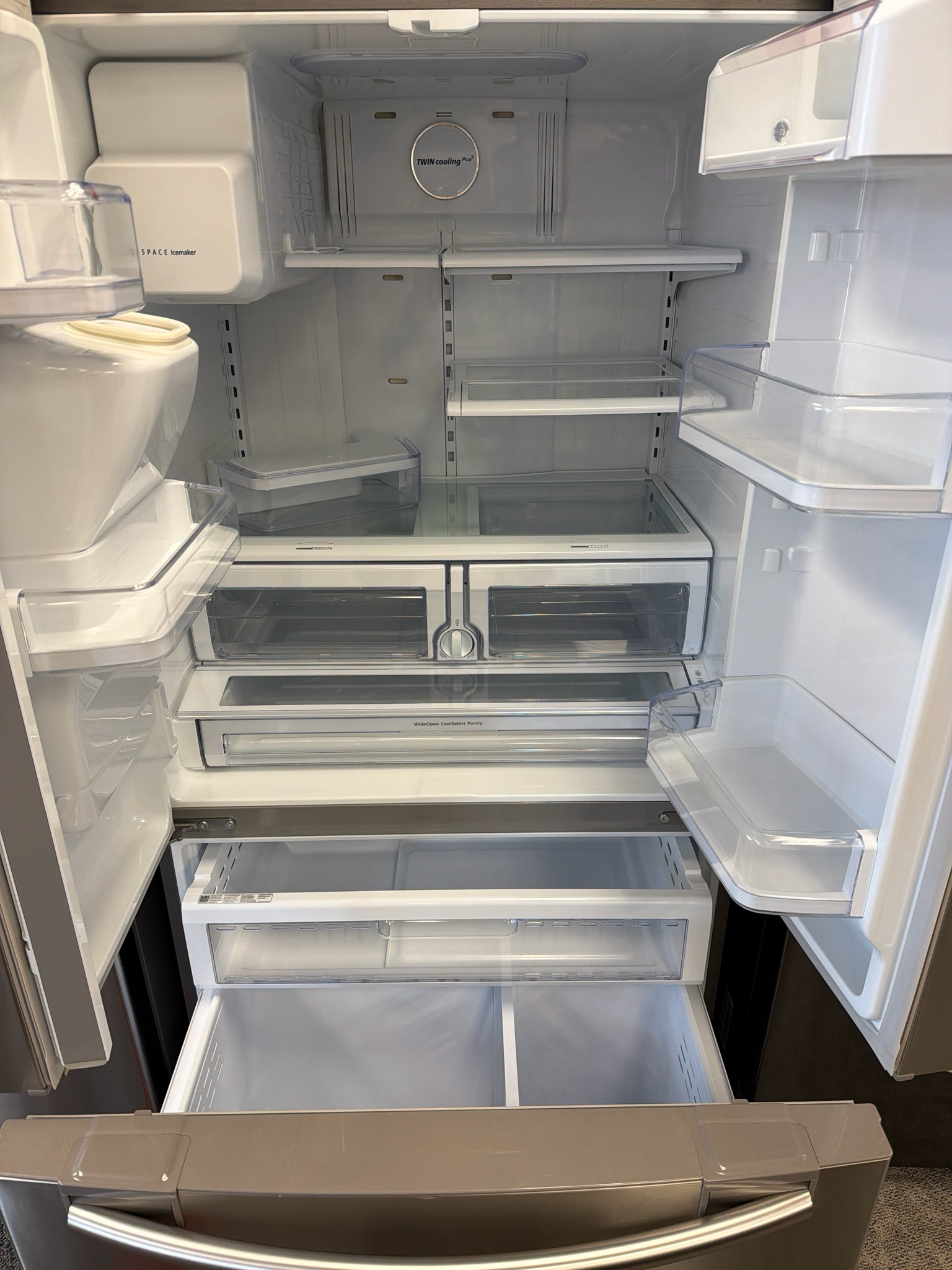 Refurbished Samsung 36” French Door Fridge RFG297HDRS