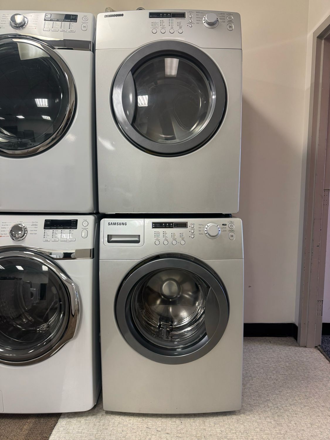 Refurbished Samsung Washer & Dryer Set WF203ANS/XAC/DV203AES/XAC