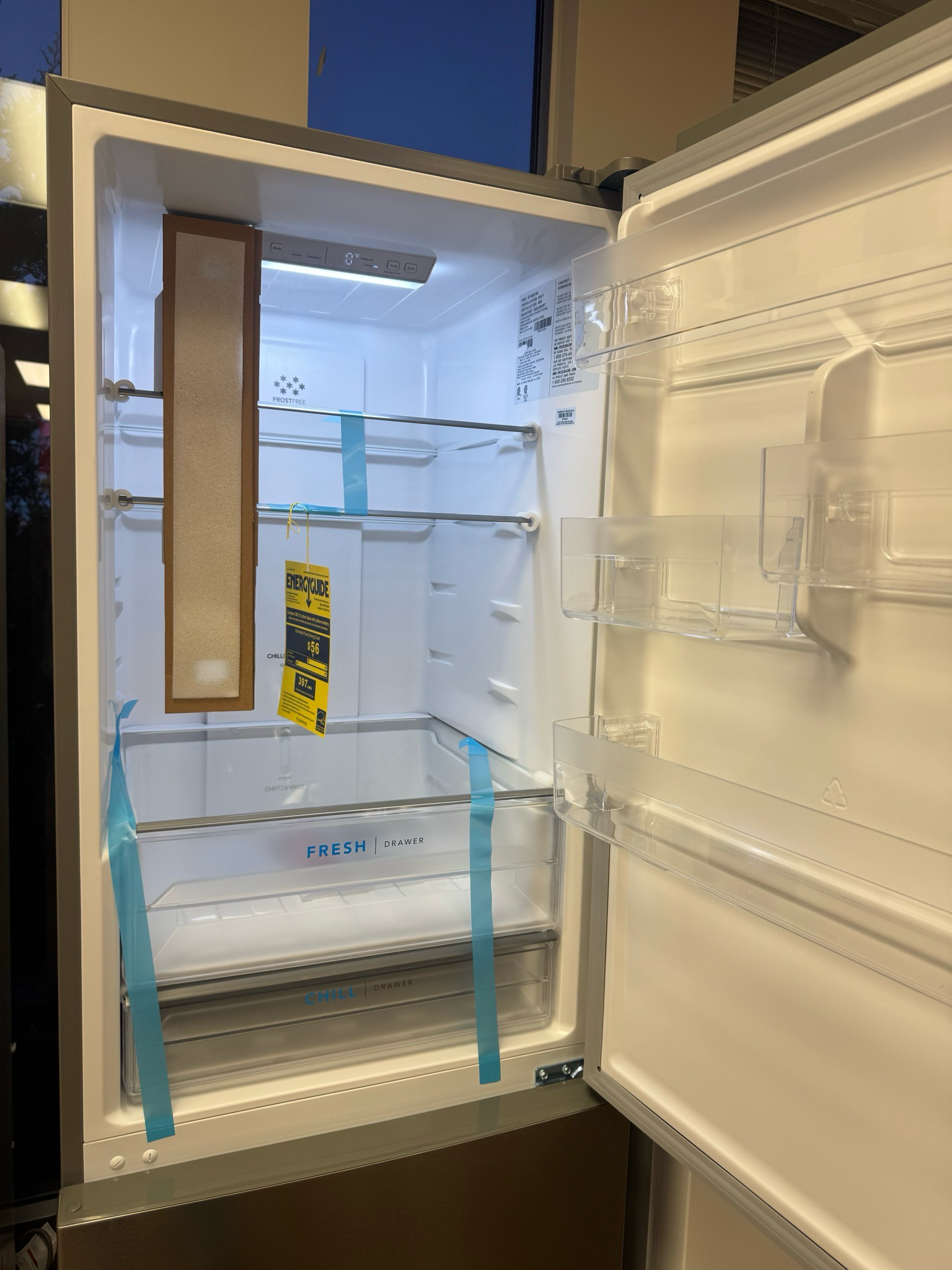 Open Box - Scratch & Dent Frigidaire 24” Bottom Mount Fridge FRBG1224AV