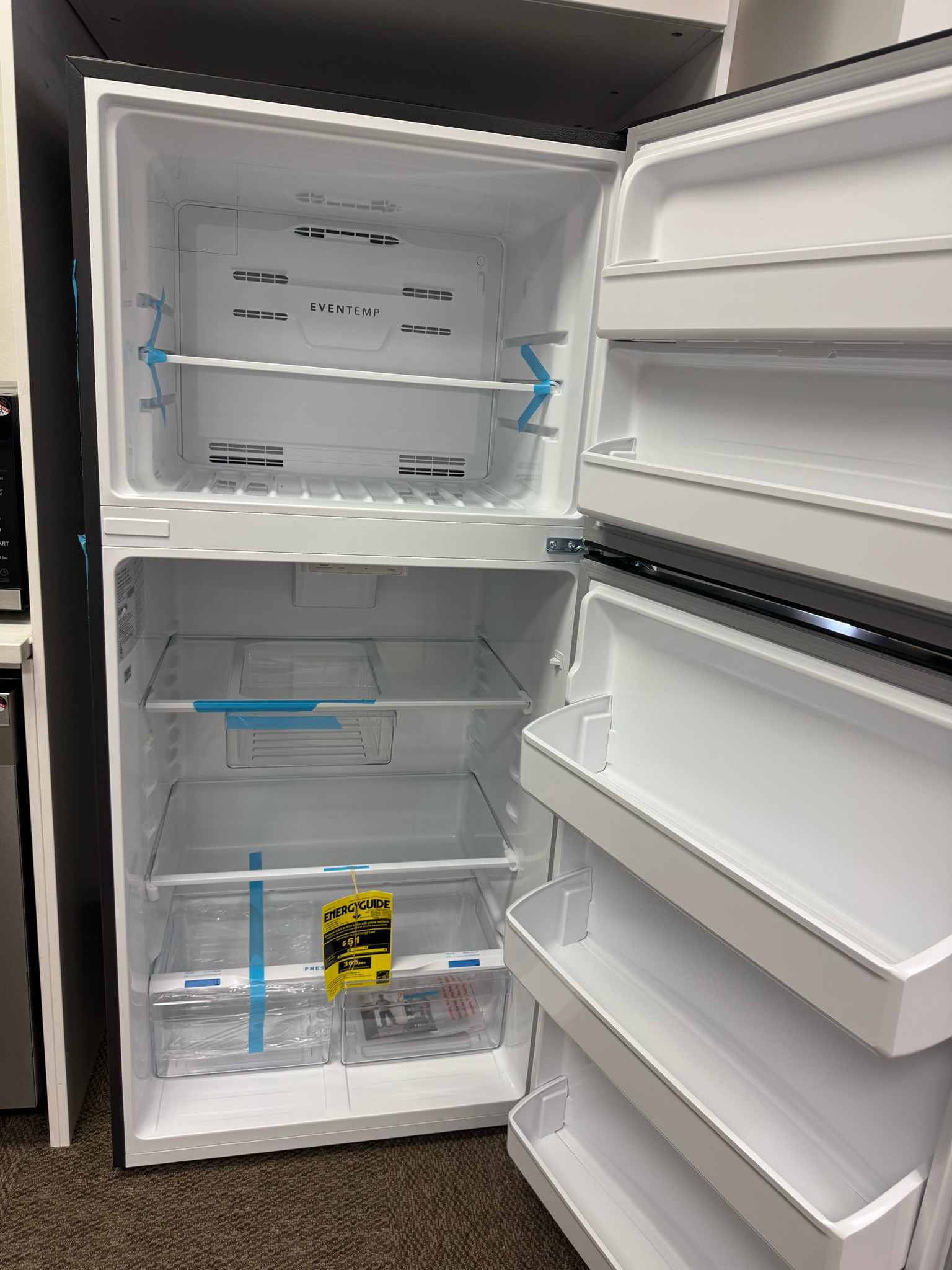 Open Box - Scratch & Dent Frigidaire 30” Top Mount Fridge FRTE1835AA