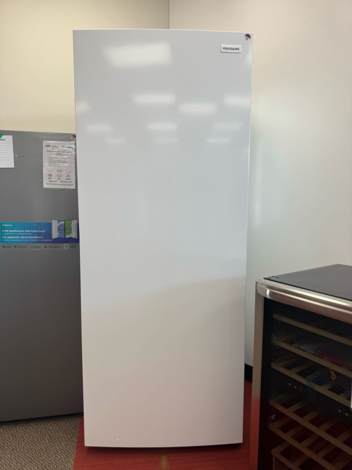 Open Box - Scratch & Dent Frigidaire Upright Freezer 18 cu.ft FFFU18F2VW