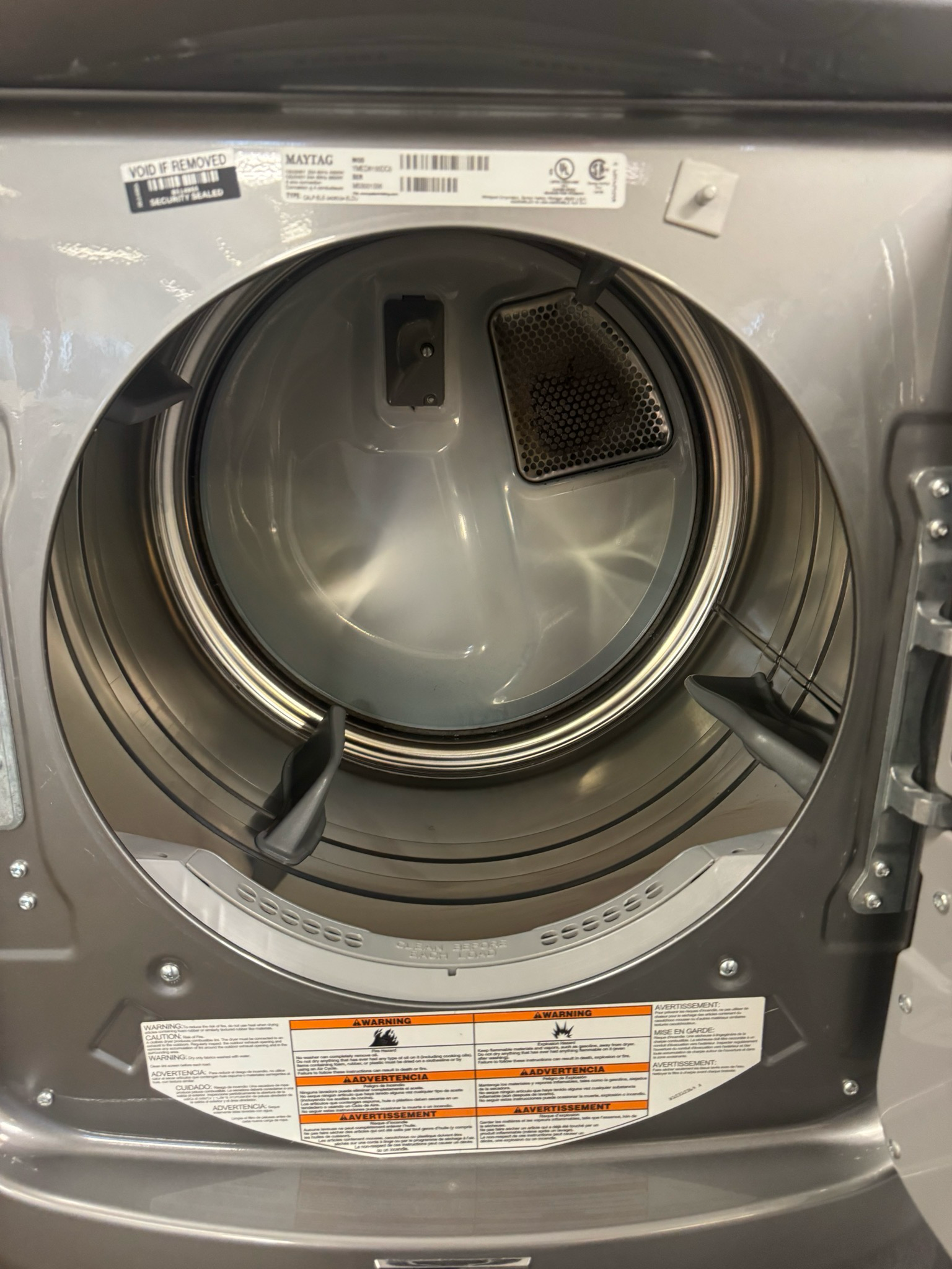 Refurbished Maytag Dryer with Pedestal YMED8100DV