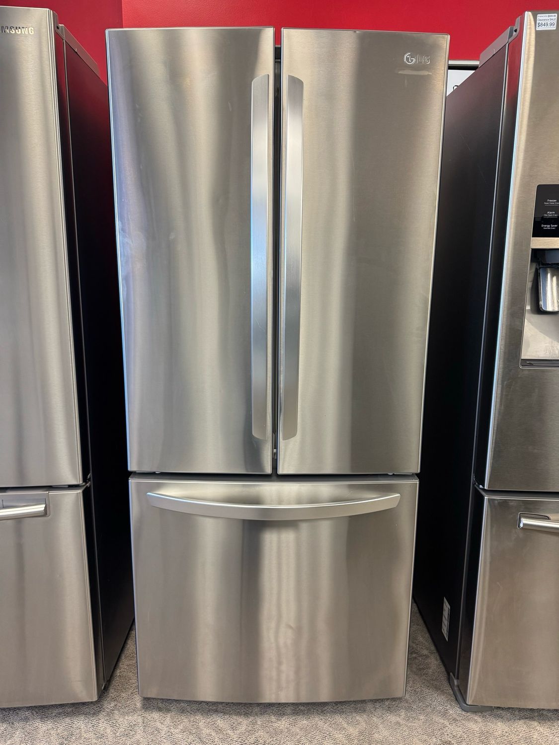 Refurbished LG 30” French Door Fridge LFNS22520S