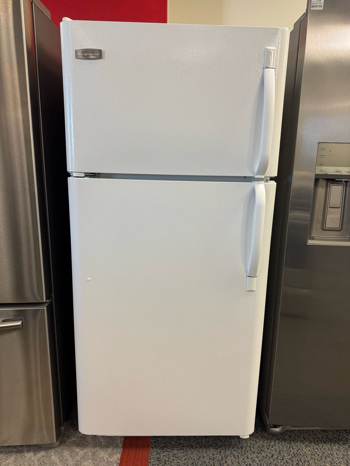 Refurbished Frigidaire 30” Top Mount Fridge FRT8G7HW