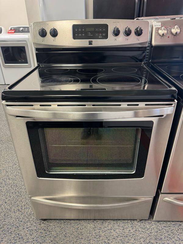 Refurbished Kenmore Glass Top Stove 970-689432 Refurbished Kenmore Glass Top Stove 970-689432