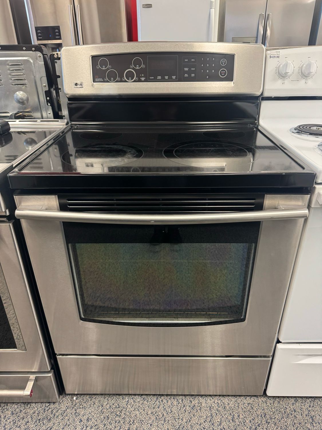 Refurbished LG Glass Top Stove LST5601ST