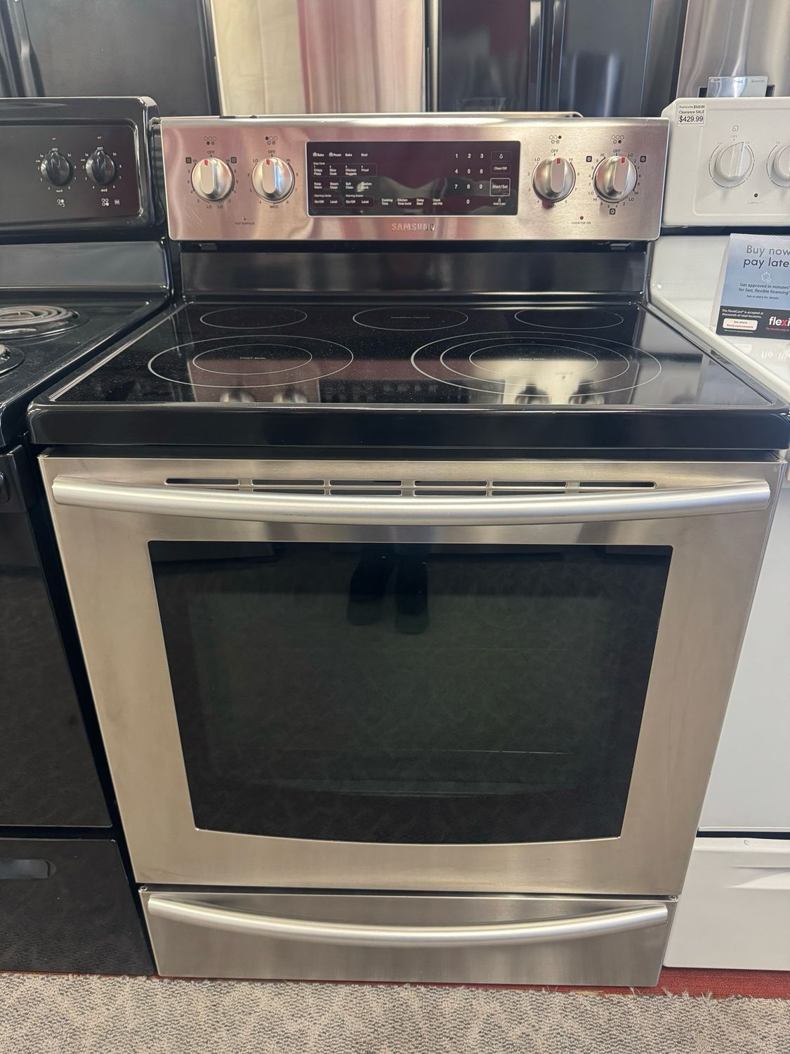 Refurbished Samsung Glass Top Stove NE-597R0ABSRAC