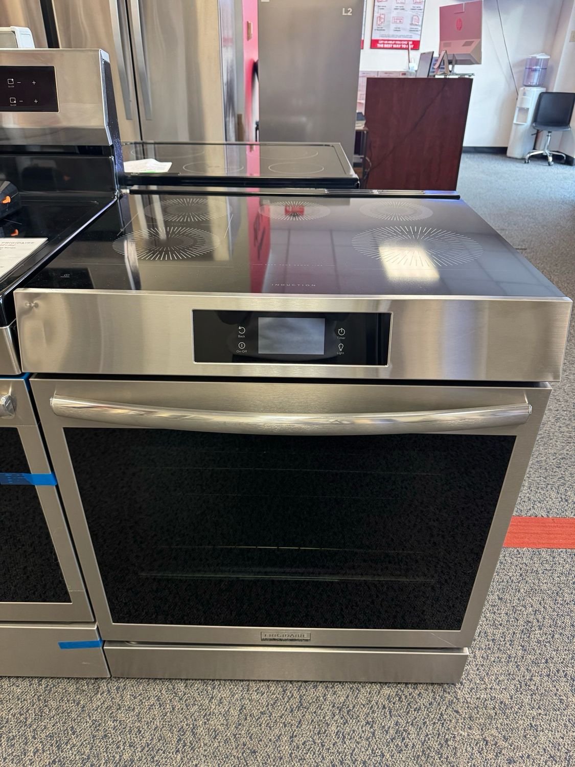 Refurbished Frigidaire Gallery Induction Glass Top Stove GCFI306CBF