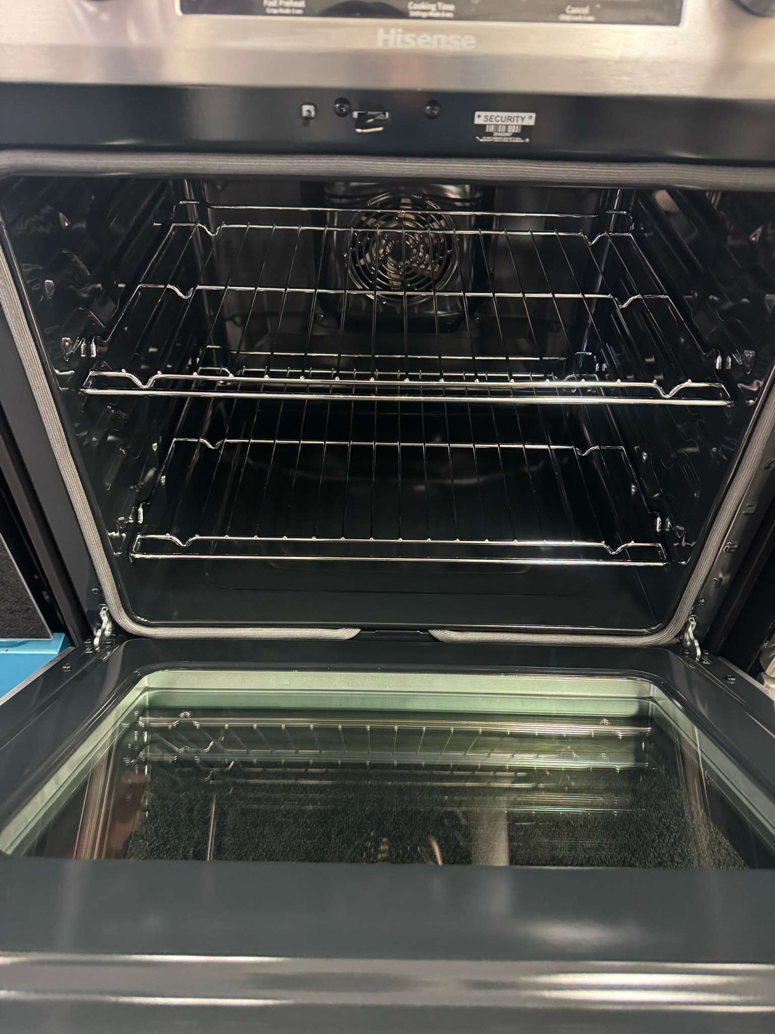 Open Box Hisense Glass Top Stove HFE3501CPS