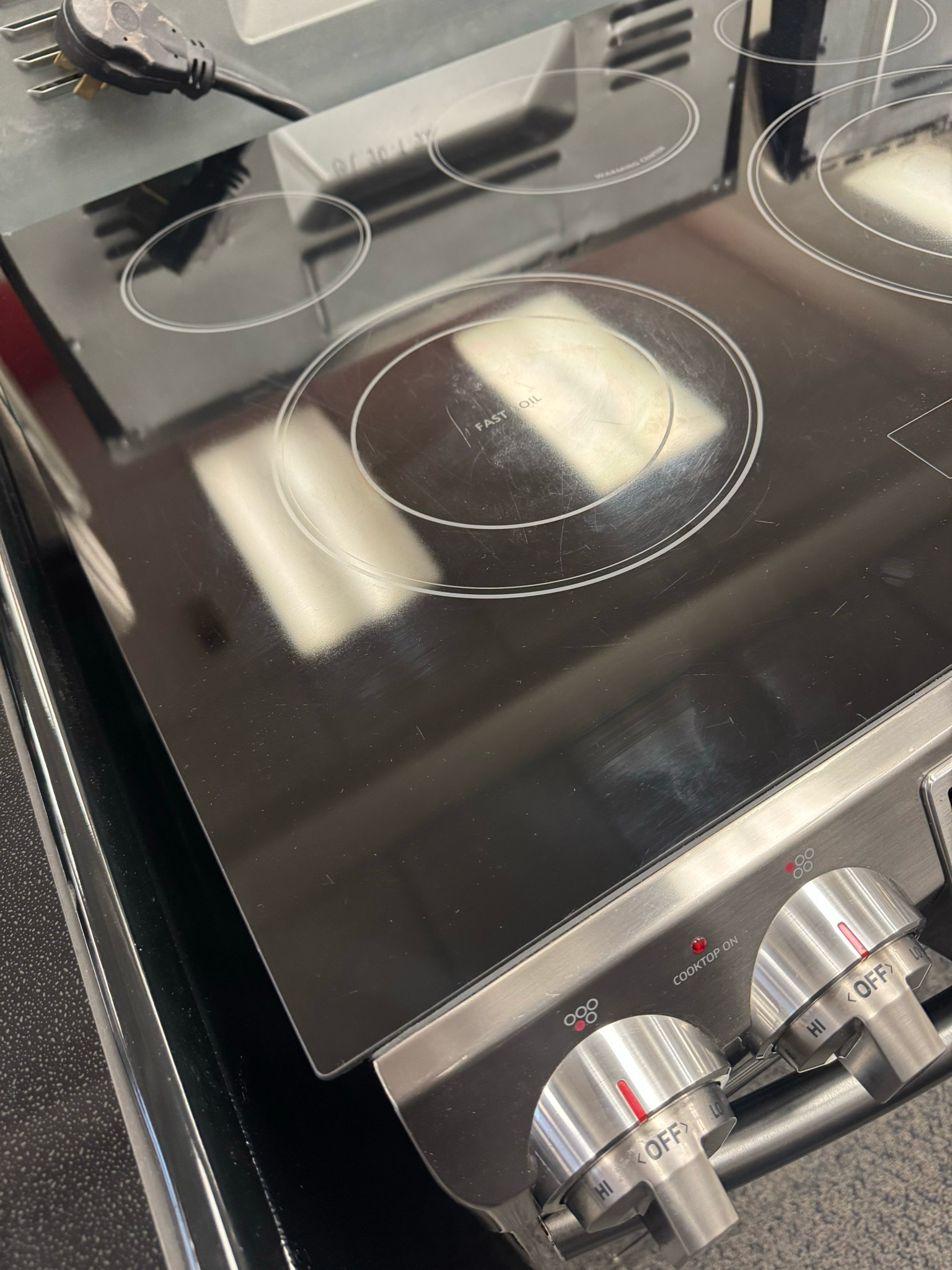 Refurbished Samsung Glass Top Stove NE58K9500SG/AC