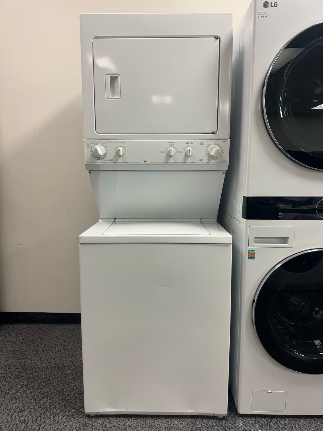 Refurbished White Westinghouse Laundry Centre WLC275ES