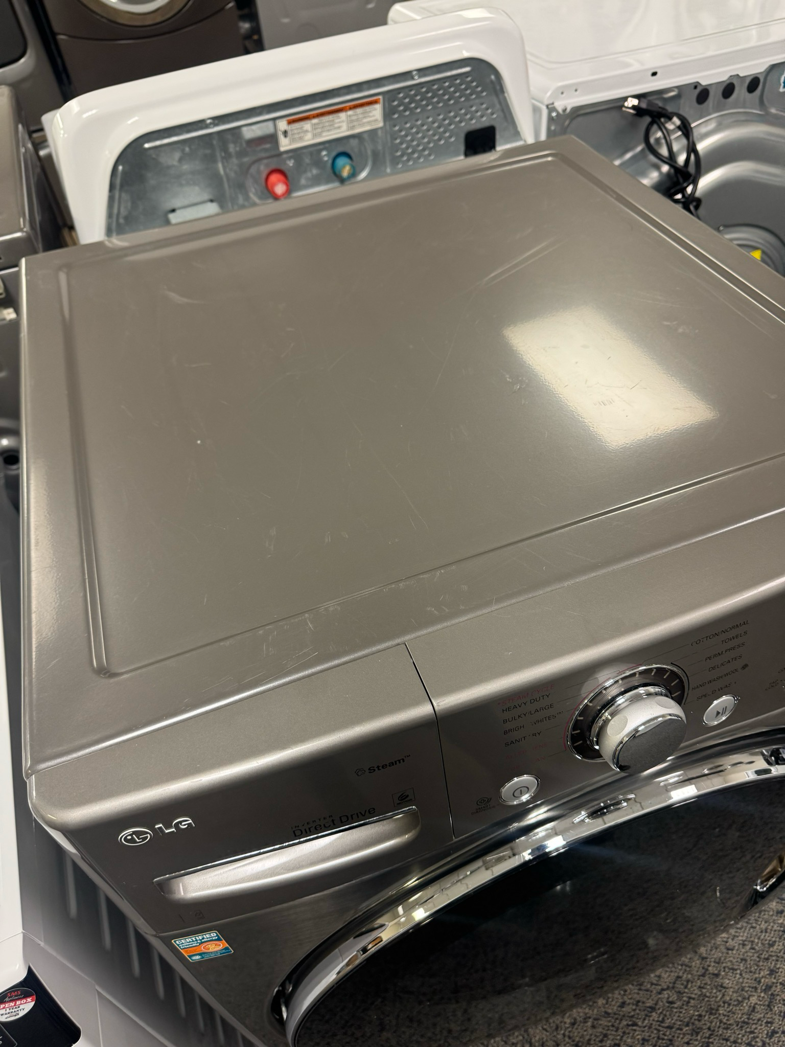 Refurbished LG Front Load Washer WM3650HVA