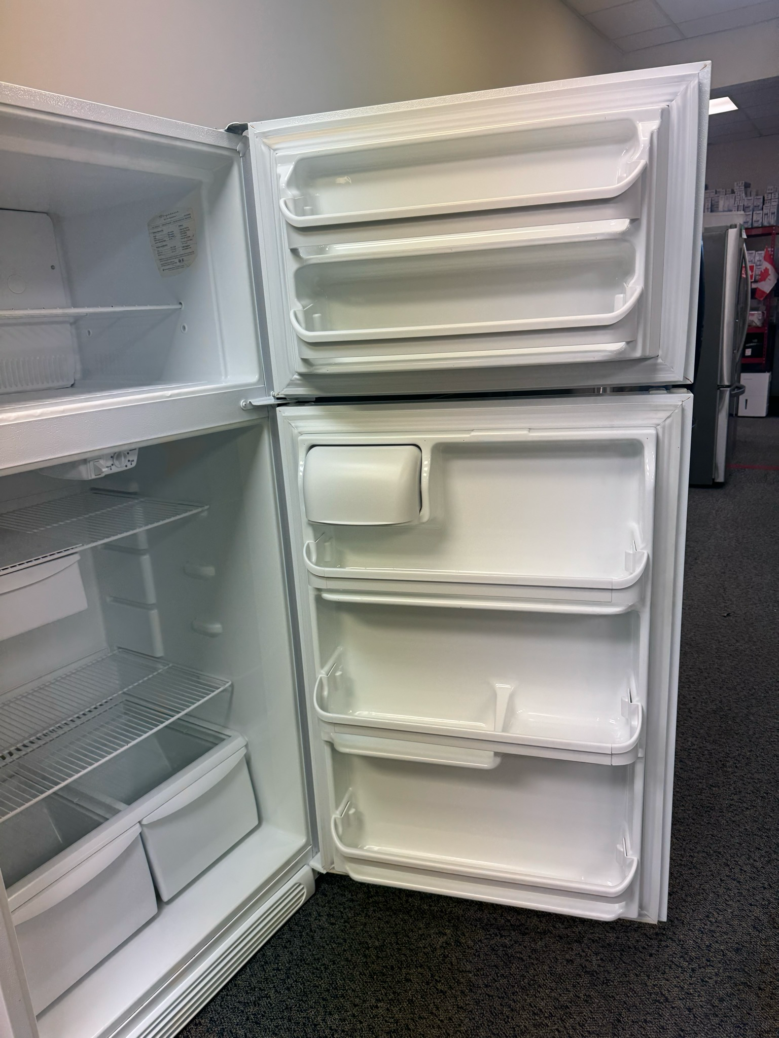 Refurbished Frigidaire 30” Top Mount Fridge