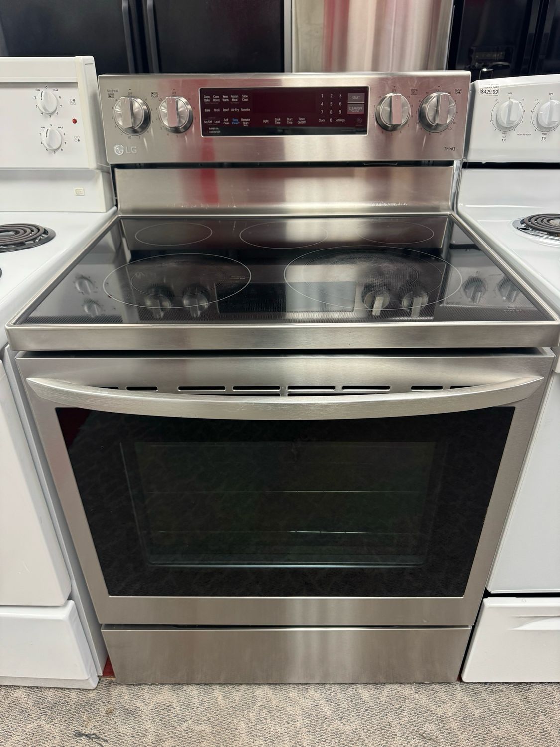 Refurbished LG Glass Top Stove