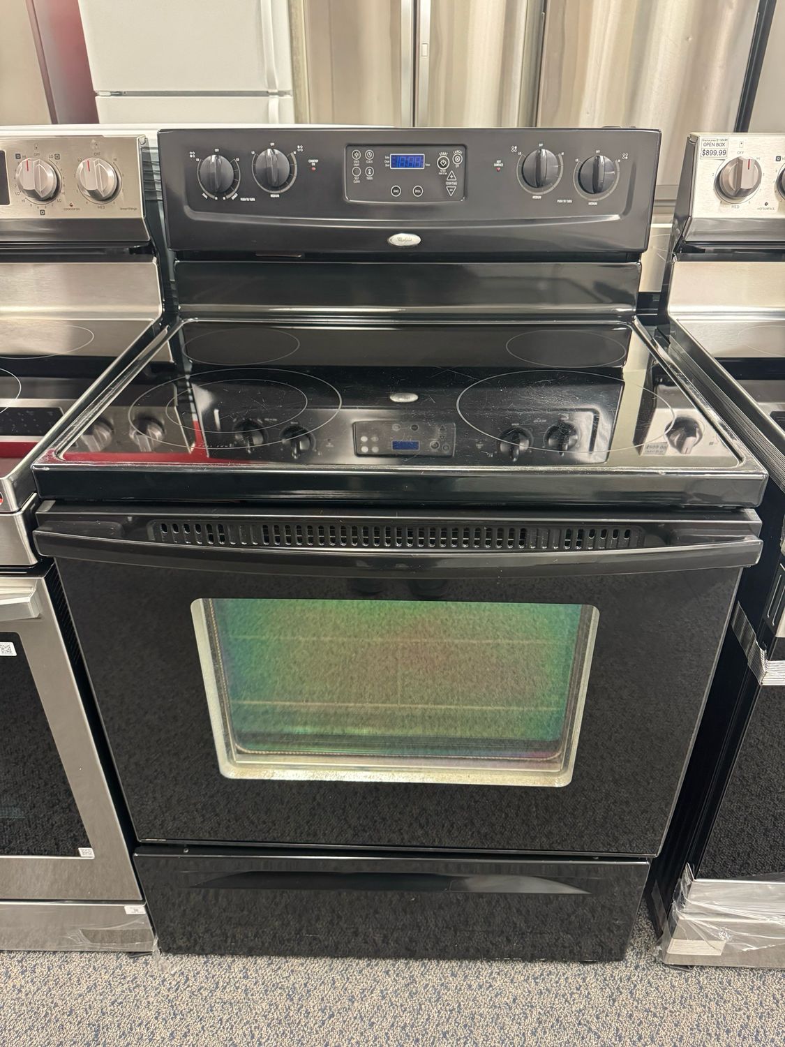 Refurbished Whirlpool Glass Top Stove YXFE361LVB