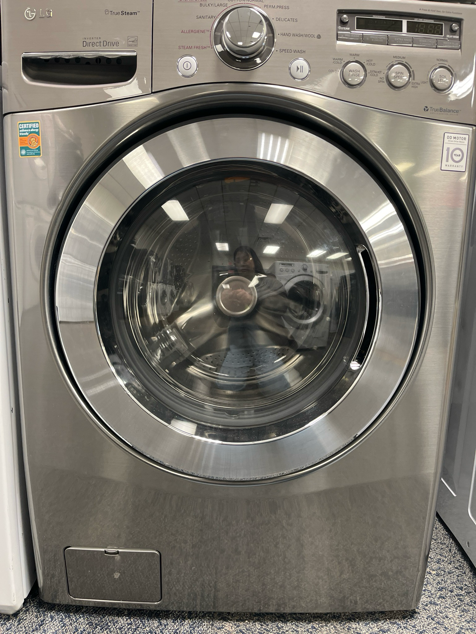 Refurbished LG Washer & Dryer Set WM2501HVA/DLE2301S