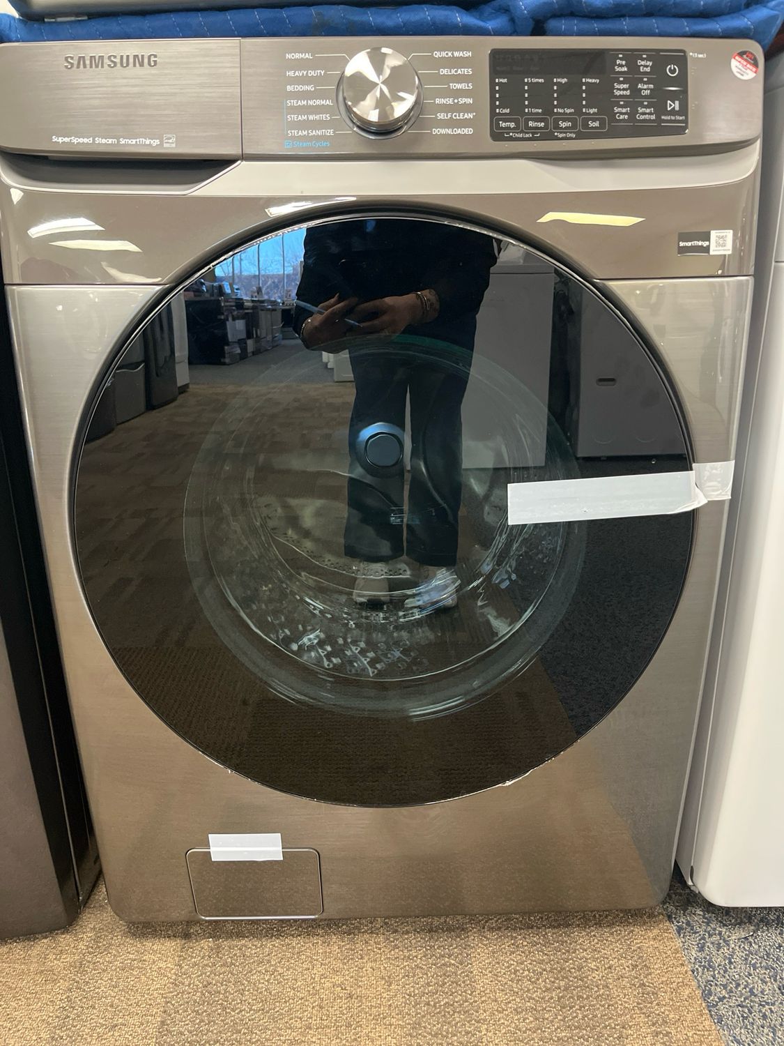 Open Box - Samsung Washer-Dryer Set WF45B6300AP/DVE45B6305P