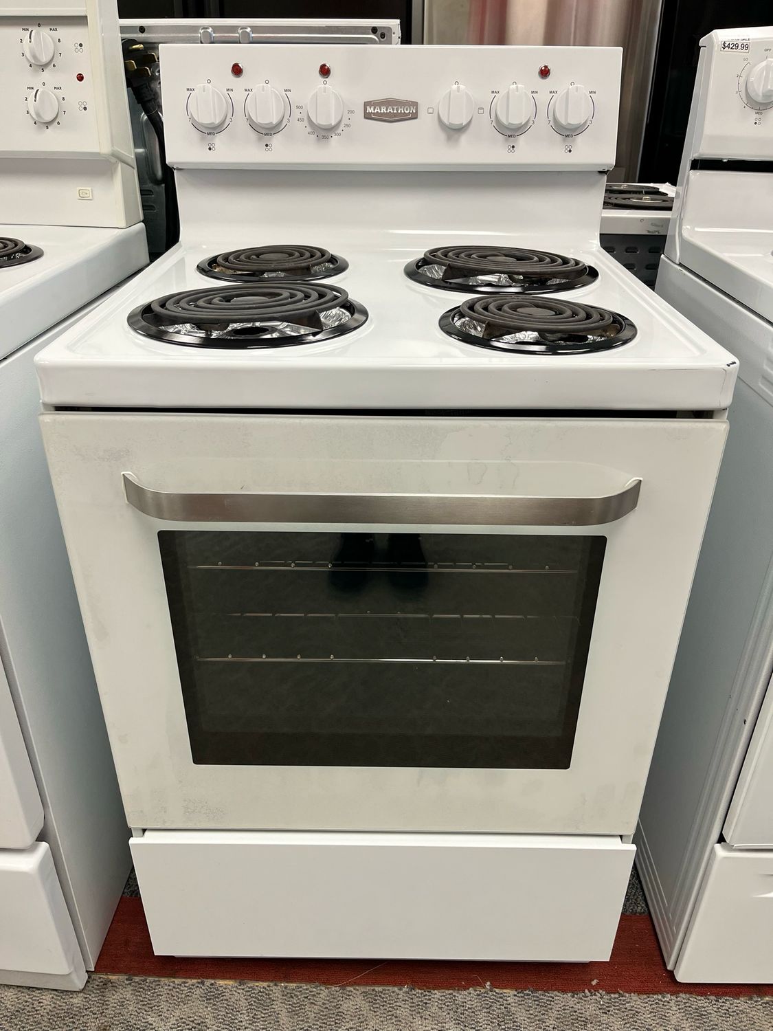 Refurbished Marathon 24” Coil Top Stove CMEF272ES