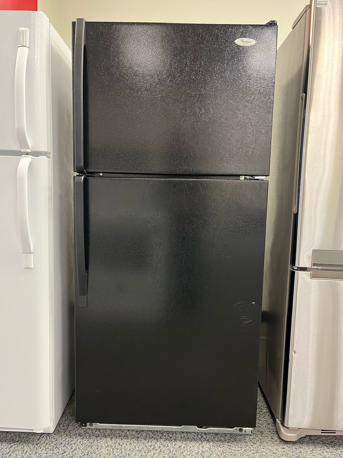 Refurbished Whirlpool 30” Top Mount Fridge ET8CHKXKB