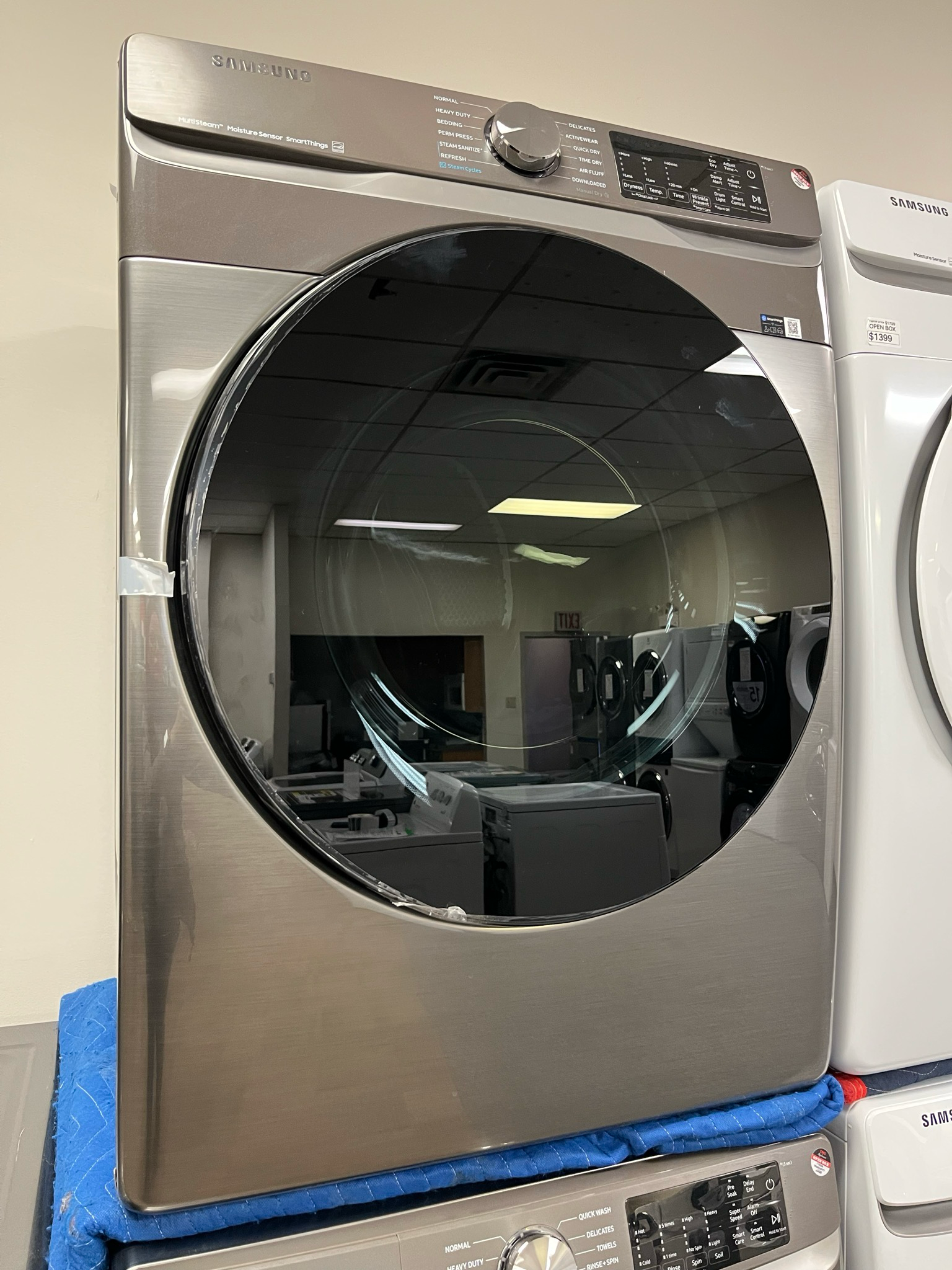 Open Box Samsung Washer & Dryer Set WF45B6300AP/DVE45B6305P