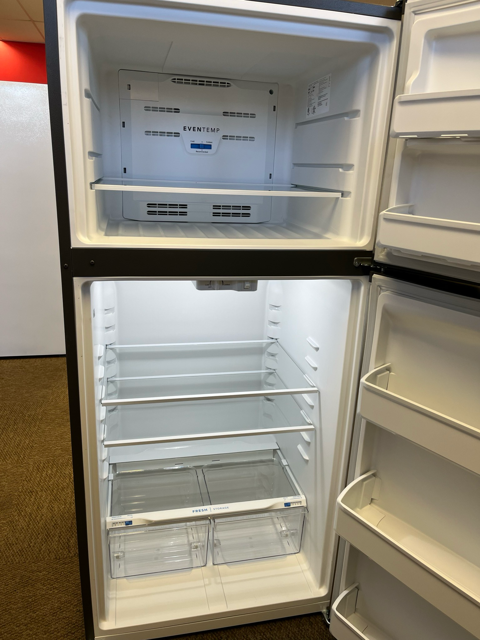 Open Box Frigidaire 30” Top Mount Fridge FFHT2022AS