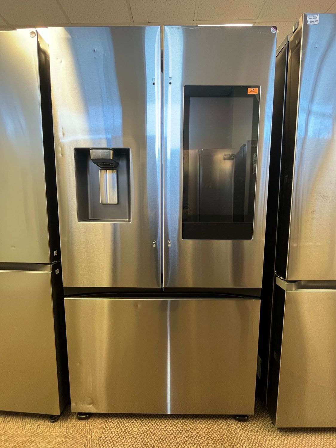 Open Box Samsung 36” French Door Fridge RF32CG5200SR