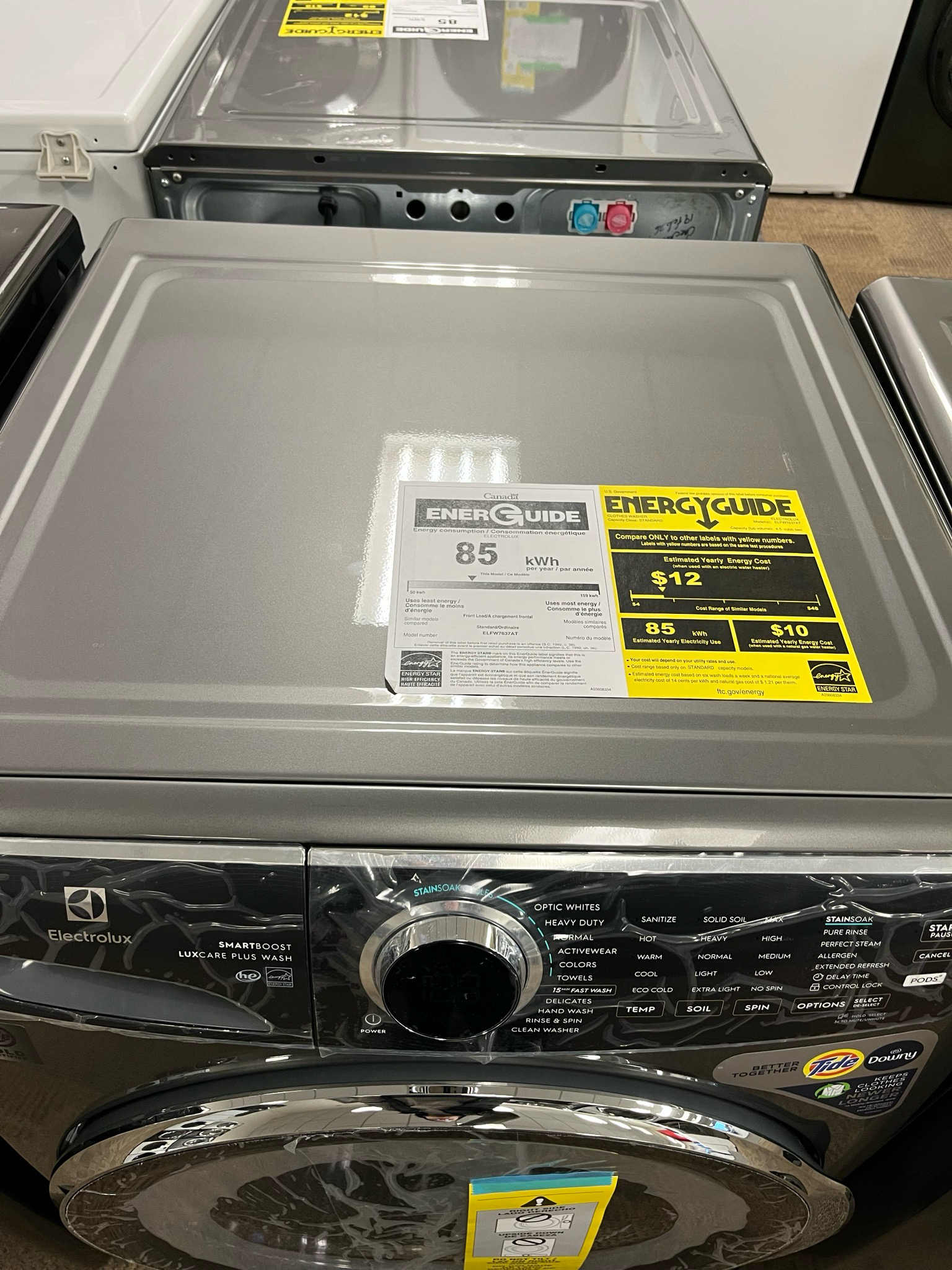 Open Box Electrolux Front Load Washer ELFW7637AT