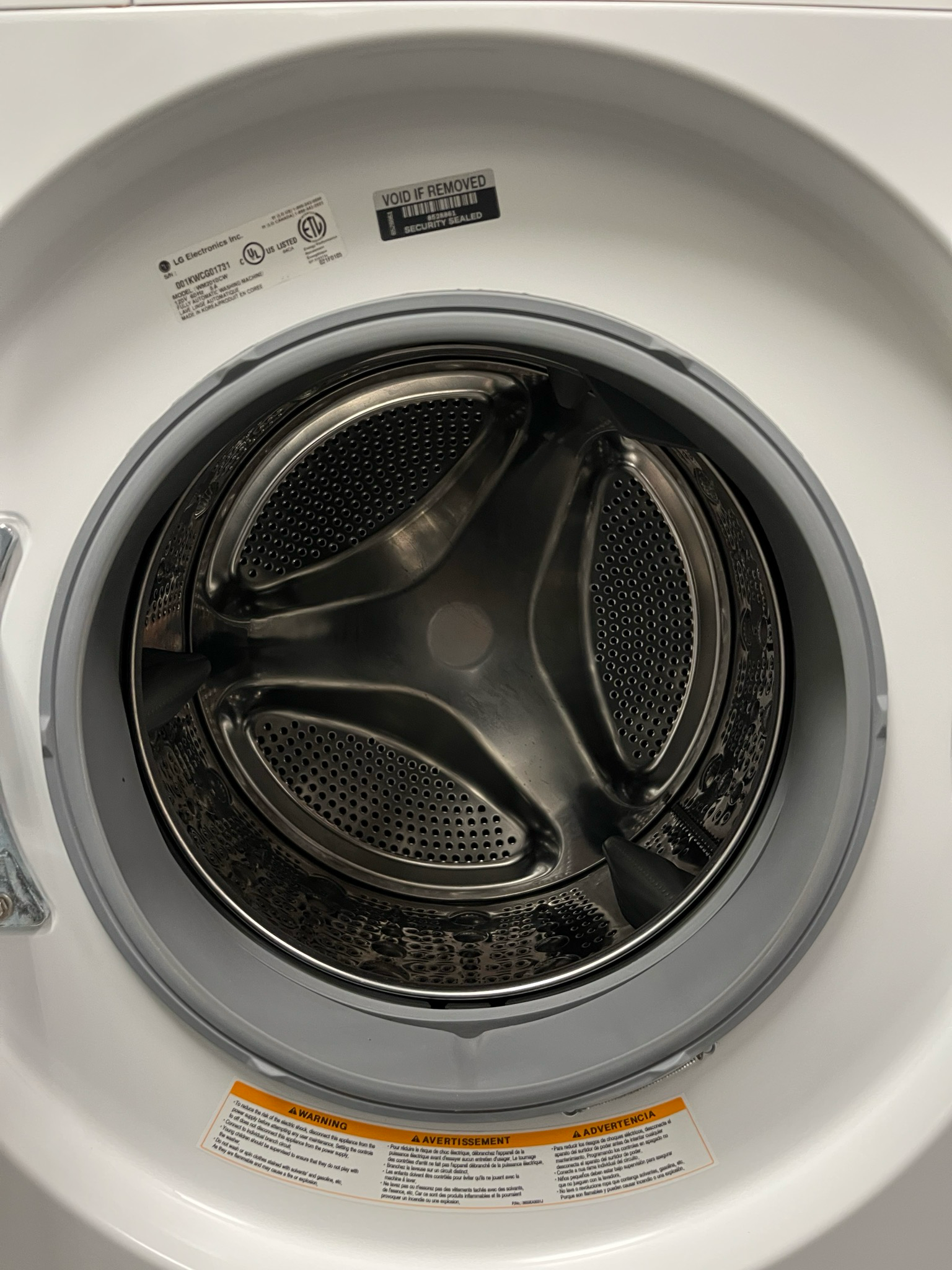 Refurbished LG Front Load Washer WM2010CW