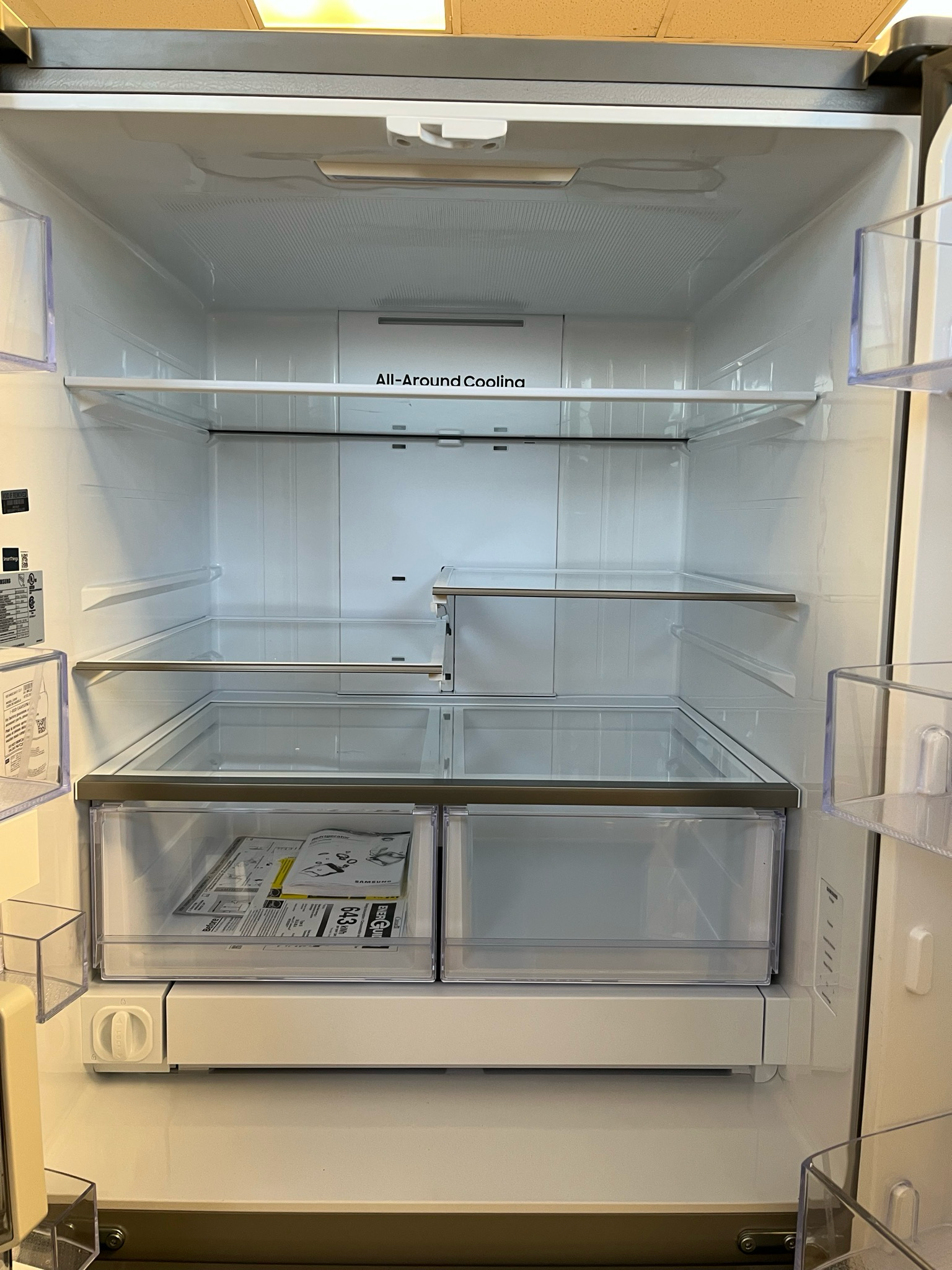 Open Box Samsung 33” French Door Fridge RF25C5551SR